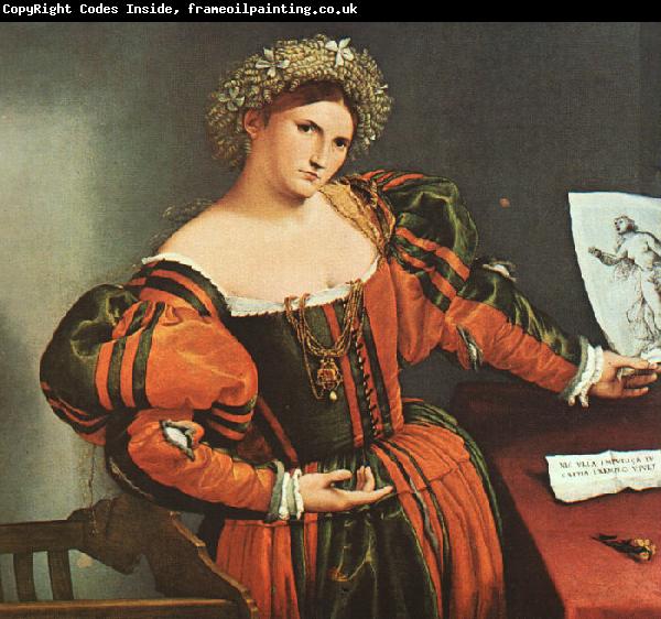 Lorenzo Lotto A Lady as Lucretia